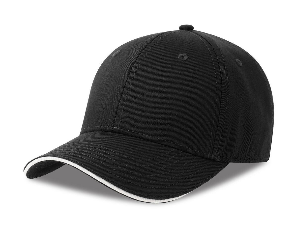 ATLANTIS HEADWEAR AT291 - 6-panel cap with sandwich piping