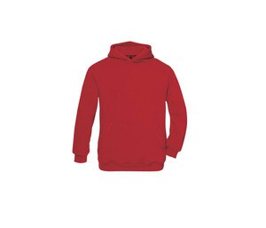 B&C BC511 - Sweat enfant à capuche Red